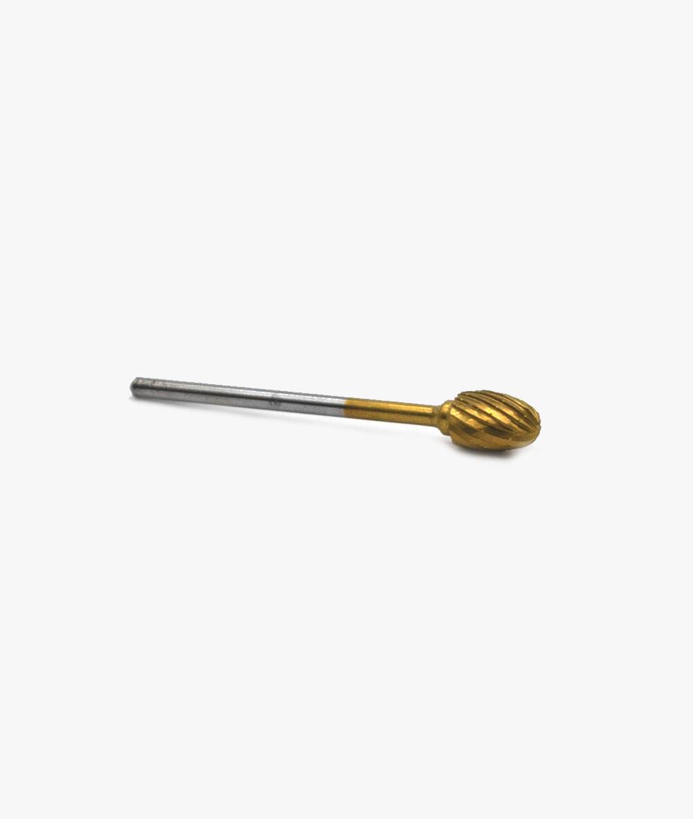 Garreco 52C Standard Cut, GT Coated Carbide Lab Bur, 3/32" Shank