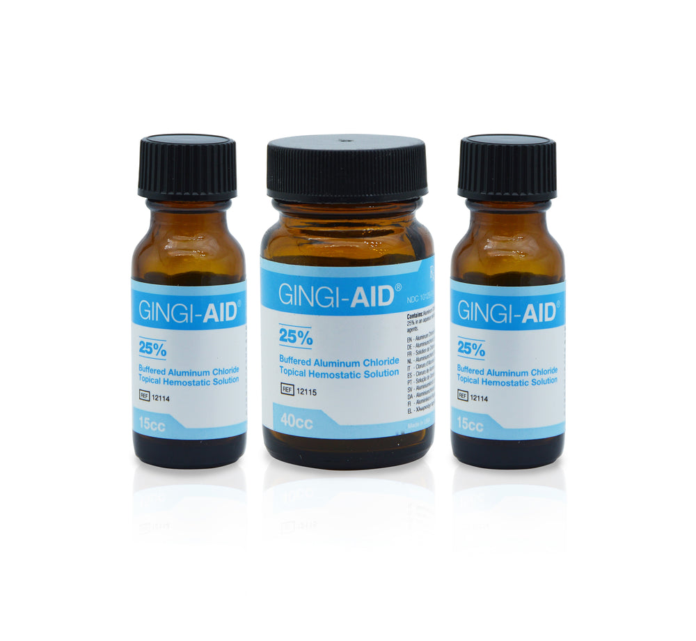 GingiPak Gingi-Aid Solution 25%, 40cc Bottle