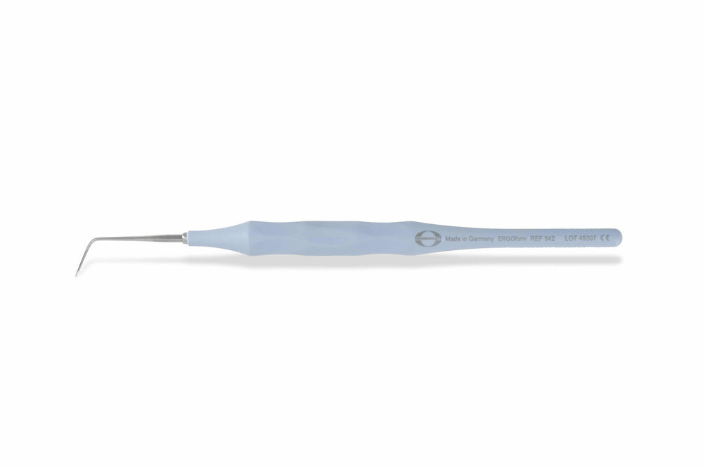 Hahnenkratt E. Ergoform Single-Ended Explorer, Form F, Pastel Blue Handle, 1/Pk
