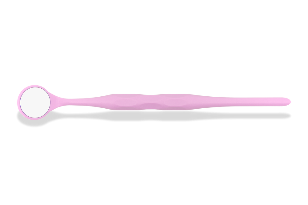 Hahnenkratt E. HAHNENKRATT DENTAL RELAXFS Rhodium Mouth Mirrors REF 7117 #5 10 Pink