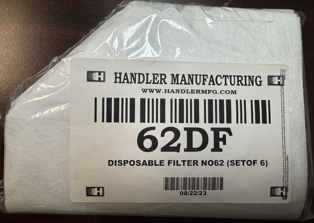 Handler Filters, Disposable FOR 62 - 6/SET