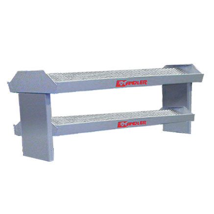 Handler 2-Sided, 2-Tier Work Shelf for 213 Ceramist Bench