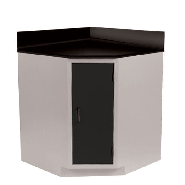 Handler 251 Corner Cabinet, Approx. 36"W x 36"H with Backsplash