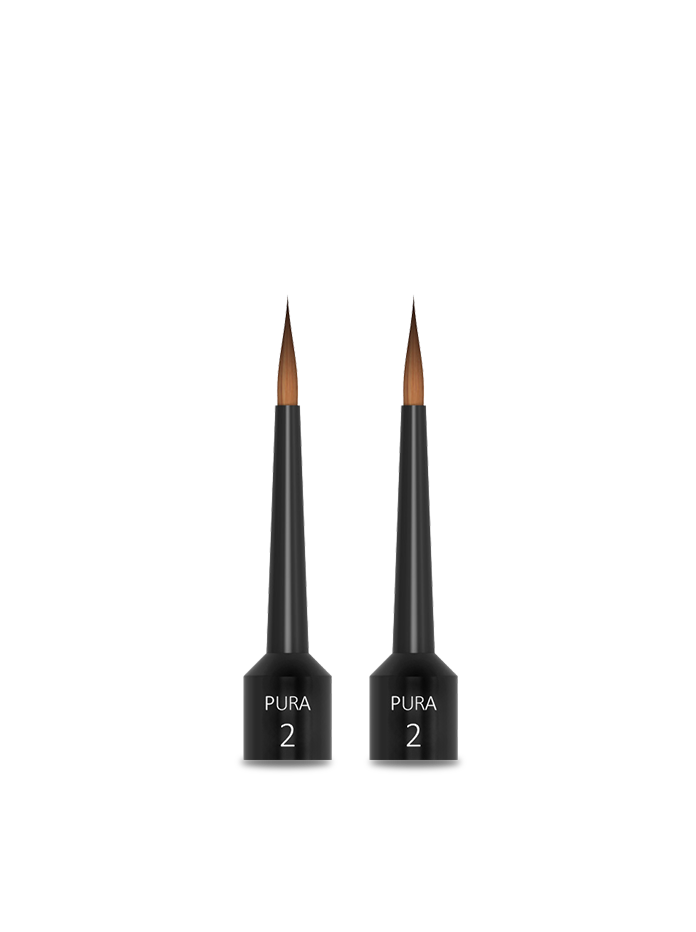 Harvest Dental Pura Kolinsky Natural Hair Brush Tips Size 2 (2 pcs) — MPN 203-1002