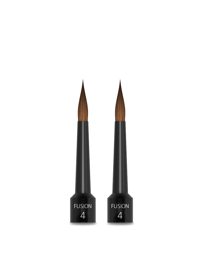 Harvest Dental Fusion Hybrid Kolinsky Brush and Tip - Tips (2 pcs) / 4