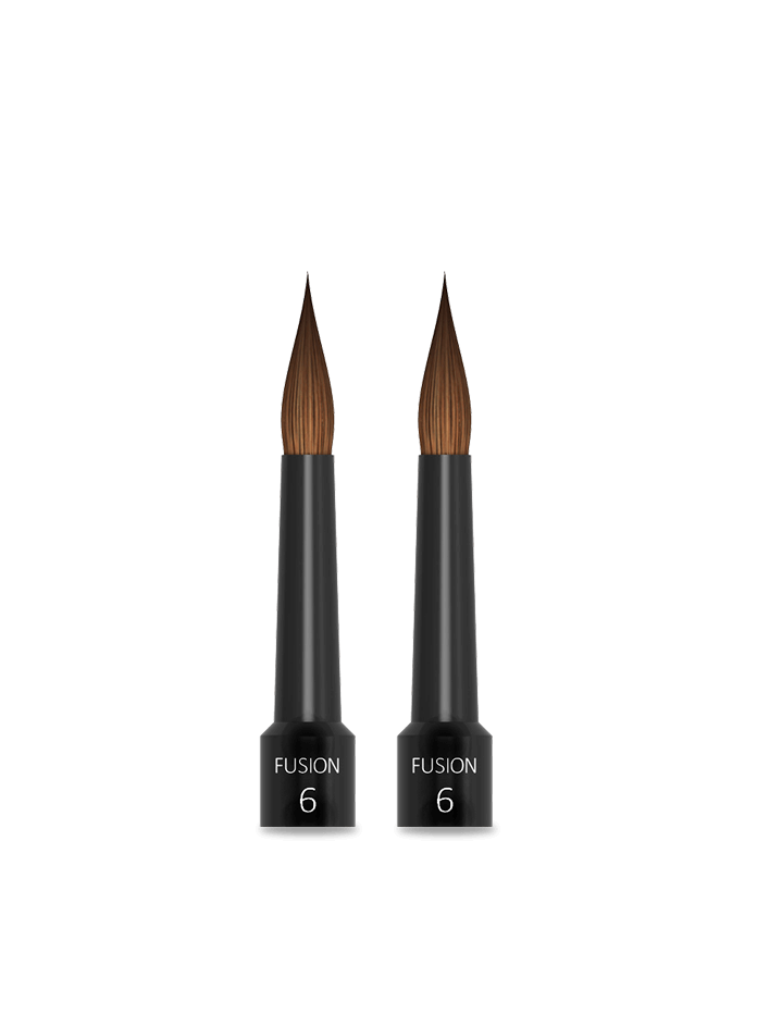 Harvest Dental Fusion Hybrid Kolinsky Brush and Tip - Tips (2 pcs) / 6