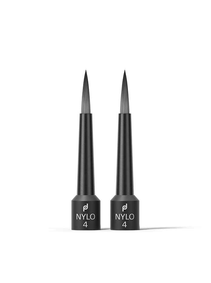 Harvest Dental Nylo Synthetic Hair Brush Tips (2 Pcs) / 4