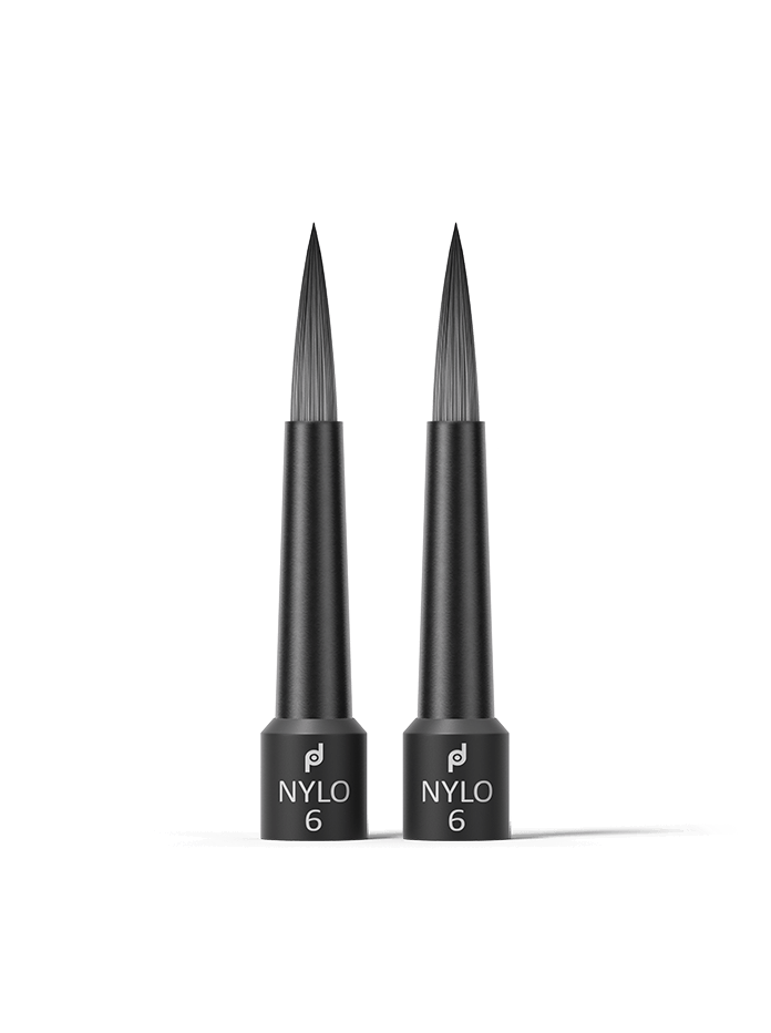 Harvest Nylo Synthetic Hair Brush-Tips (2 Pcs) / 6