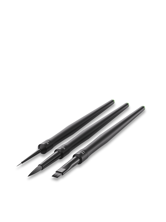 Harvest Nylo Synthetic Hair Brush 4-in-1 Kit