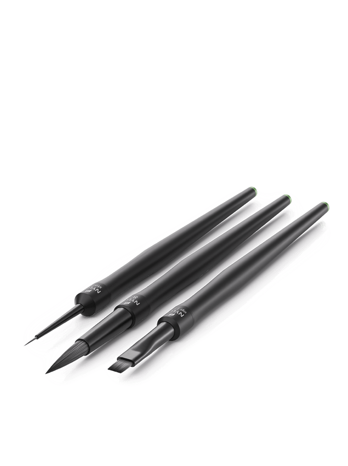 Harvest Nylo Synthetic Hair Brush Master Kit / 8