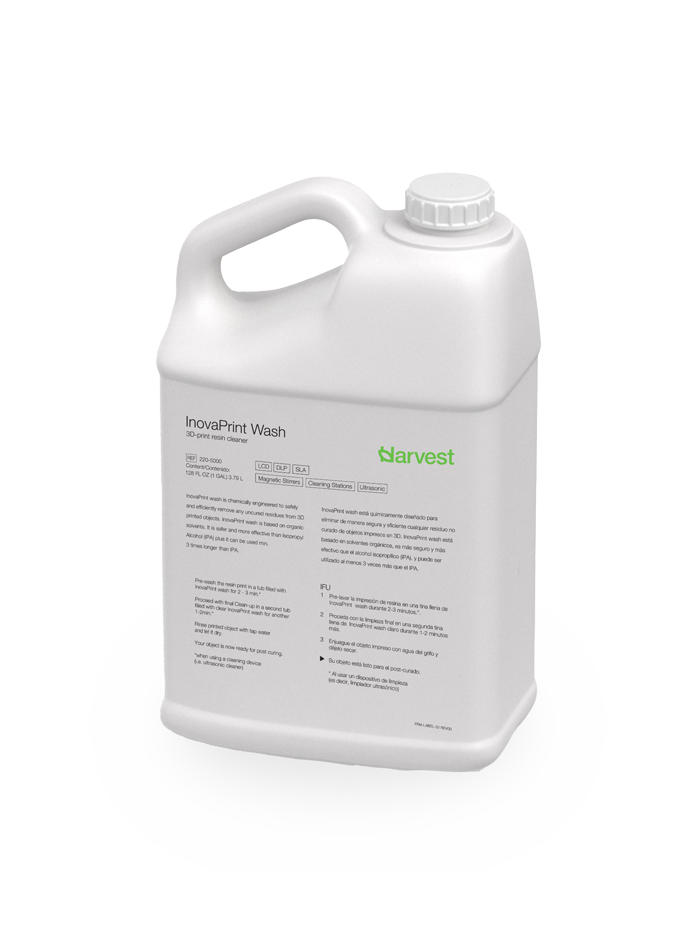 Harvest Dental InovaPrint Wash 3D Print Resin Cleaner | 1 Gal