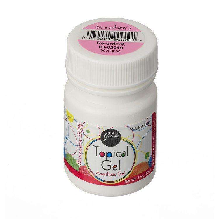 Gelato Topical Anesthetic Gel, Strawberry