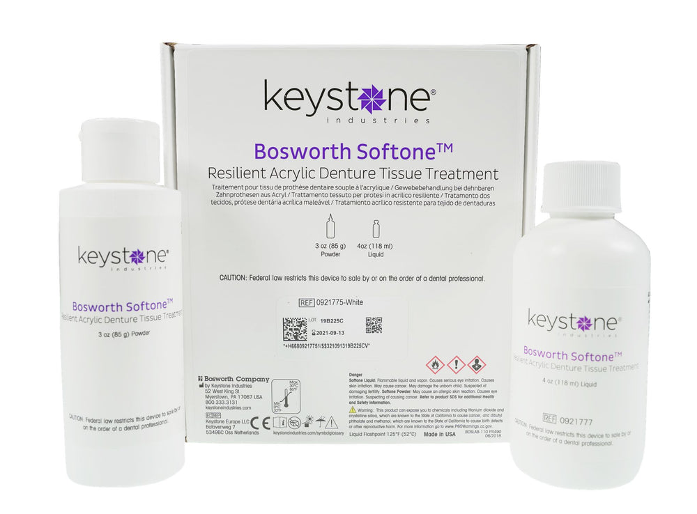 Keystone Softone Tissue Conditioner Liquid, 8 oz