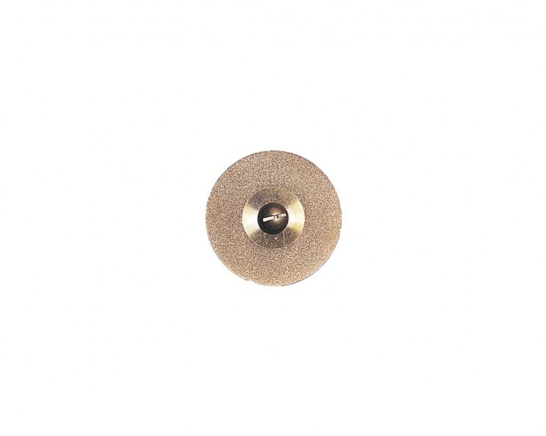 Keystone Sep Flex Fine Diamond Disc, .006" x 22mm, Single-Sided, Ti-Coated, Each