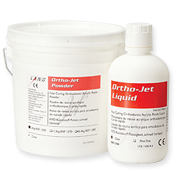 Lang Ortho-Jet Acrylic Resin Powder, Clear, 4oz, 100g