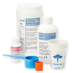 Lang Instant Tray Mix, Blue, Powder & Liquid Pack, 3 lb