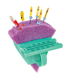 Pac-Dent Endo Organizer with Finger-Hold and 50 Disposable Foams
