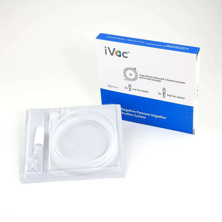 Pac-Dent iVac Long Silicone Tubing and Connectors, 1/pk