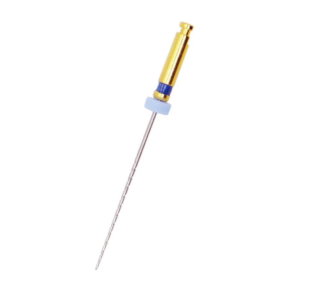 Pac-Dent PacEndo GPR Stainless Steel Gutta Percha Removers, .02 Taper, Tip Size 25, 21mm, 6/Pack