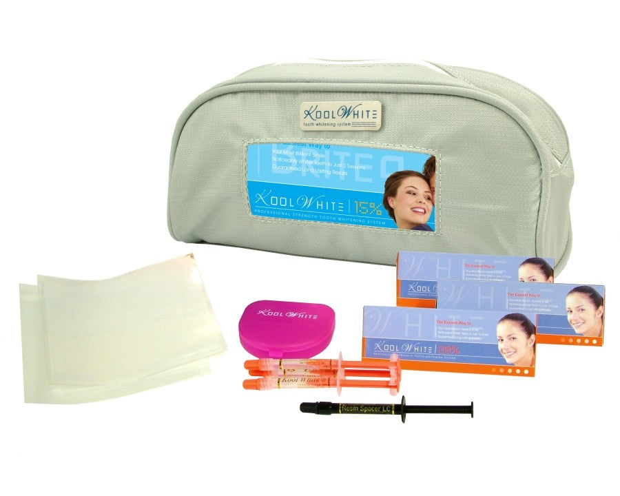 Pac-Dent Kool White 15% refill kit: 150 x 1.2 ml syringes