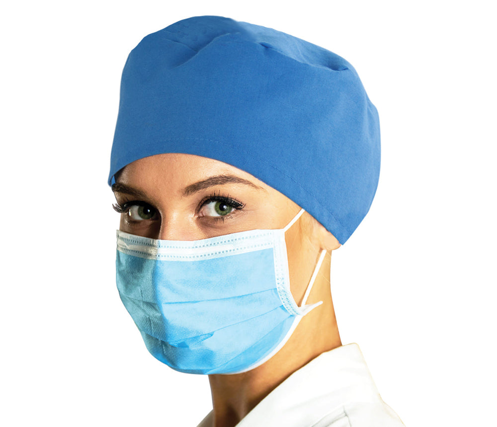 Pac-Dent ASTM Level 2 Masks, Blue, 50 pcs/box, 50 boxes per case