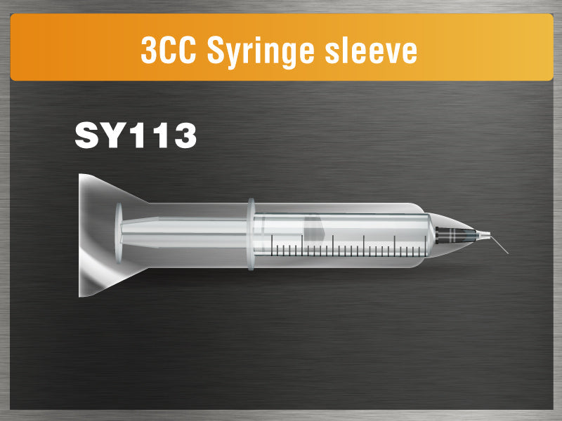 Pac-Dent Syringe cover for 3 cc syringes, 300/pk, 25 boxes/case