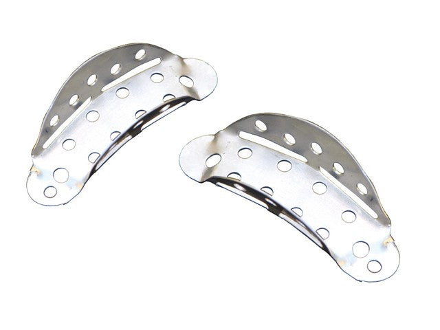 Pac-Dent 50 x Aluminum Temp Trays,anterior
