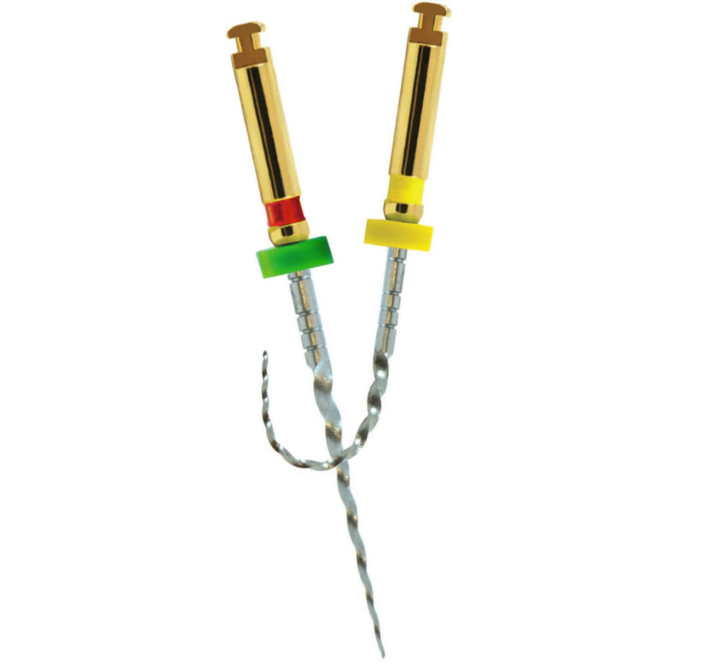 Pac-Dent Pac-Taper Conform Rotary Files, CX, C1, C2, A1, A2 & A3 Assorted, Length 25 mm