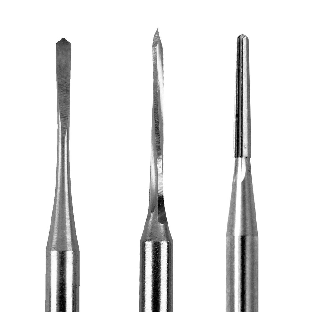 Parkell C.I. Medium Drill Set, A, B & C Drills