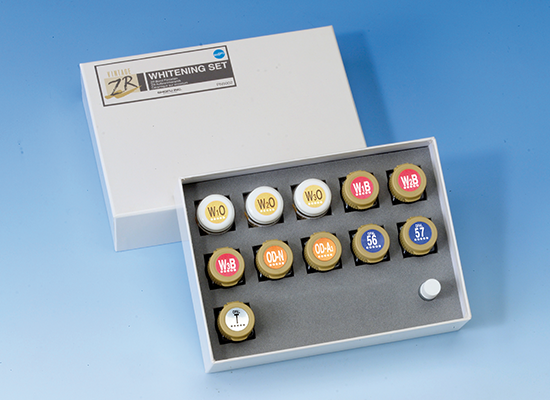 Shofu Vintage ZR Whitening Set, Zirconia Porcelain