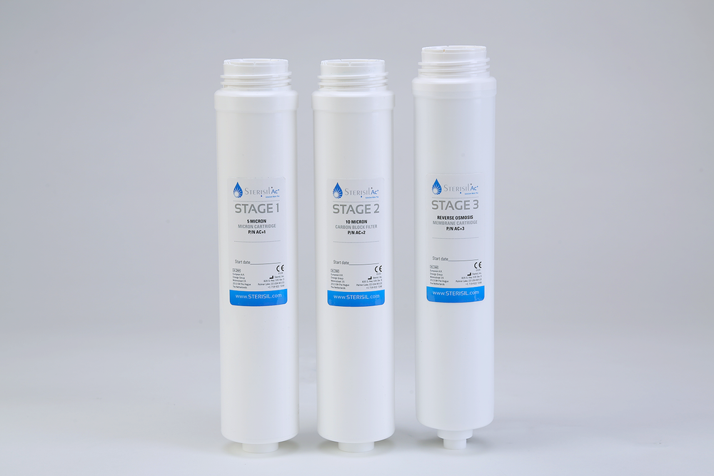 Solmetex Sterisil AC+ Annual Kit, Stages 1, 2 & 3 + Class B UV Bulb