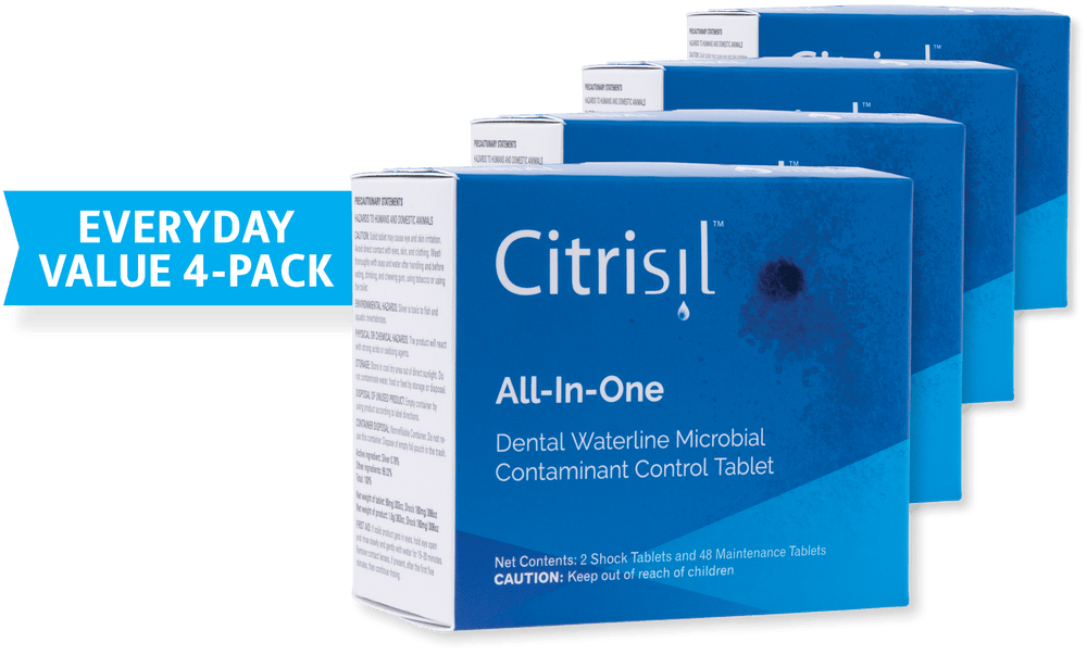 Solmetex Citrisil Waterline Maintenance Tablets White 2L Bottles - 4/pack