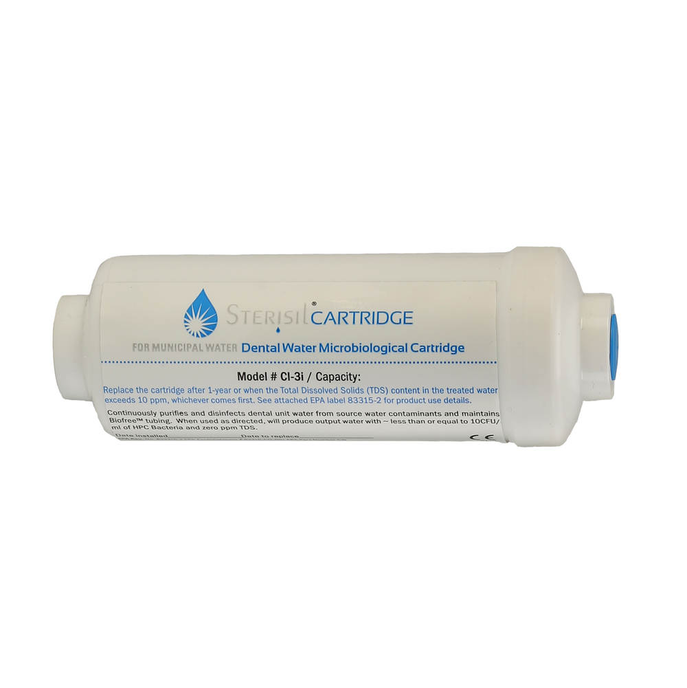 Solmetex Sterisil Inline Cartridge 3i (length 6-1/16 X diameter 2), includes CI-QK