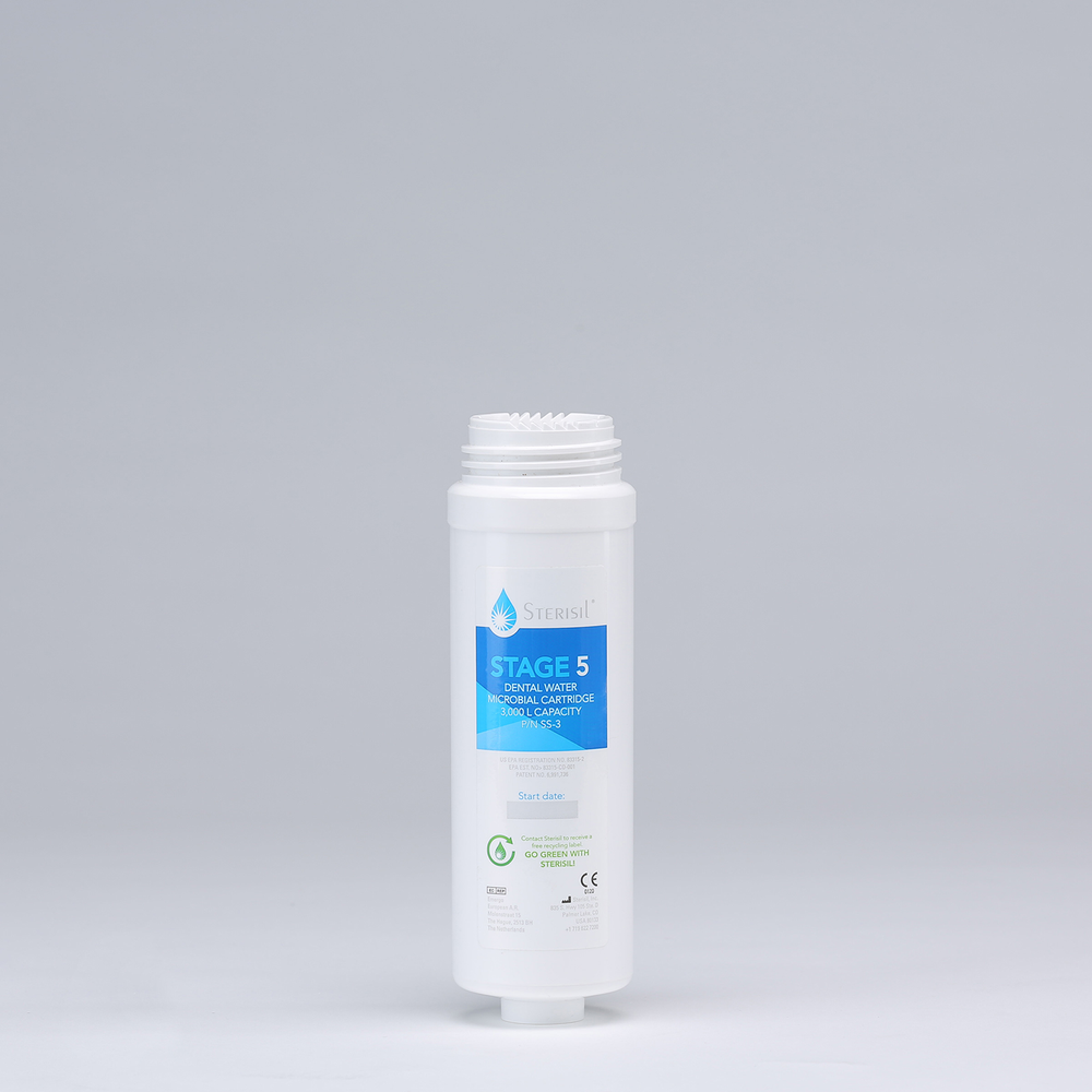 Solmetex Sterisil G5 Stage 5 EPA-Registered Microbiological Cartridge, 1,000 L