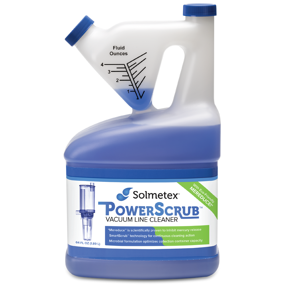 Solmetex PowerScrub Vacuum Line Cleaner (64 oz Bottle)