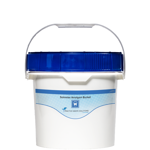 Solmetex 3.5 Gallon Amalgam Bucket