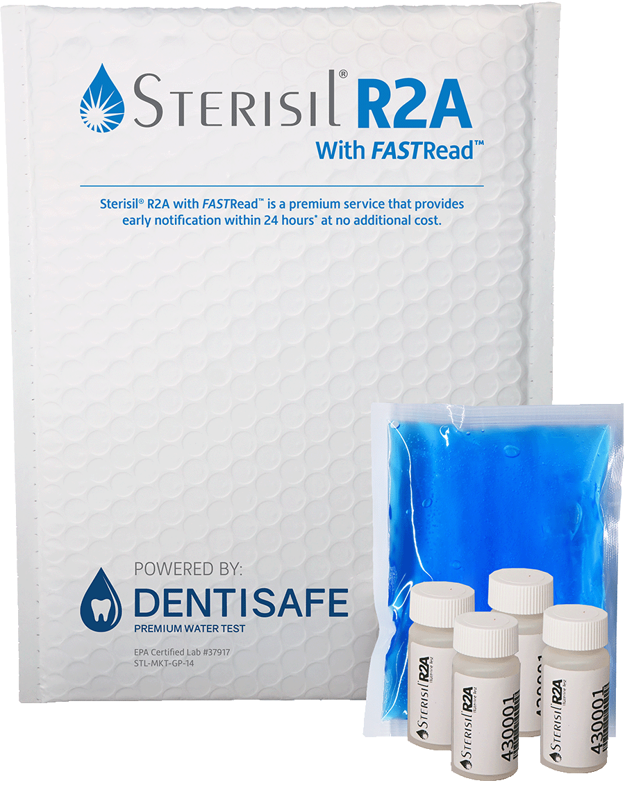 Solmetex Sterisil R2A with FASTRead Waterline Test - 12 vials
