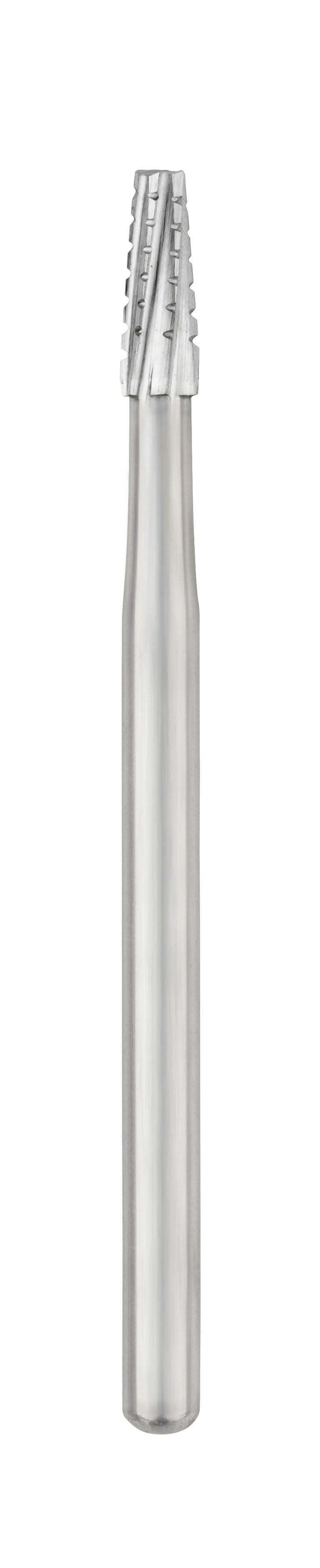SS White HP #702 Taper Fissure Crosscut Carbide Bur, Slow Speed Straight Nose Cone, 10/Pack