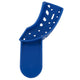Dark Blue #8 Upper Left/Lower Right Perforated Disposable Impression Tray — 12/Pack