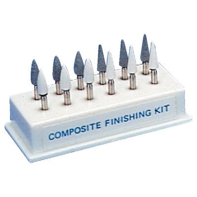 Shofu Composite Finishing Kit, FG Friction Grip, 6 Dura-Green + 6 Dura-White Stones, 12/pk