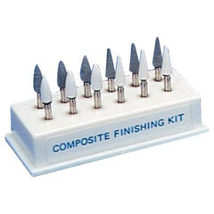Shofu Composite Finishing Kit, FG Friction Grip, 6 Dura-Green + 6 Dura-White Stones, 12/pk