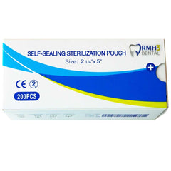 Self-Sealing Sterilization Pouch, 2.25" x 5" — 200/Box