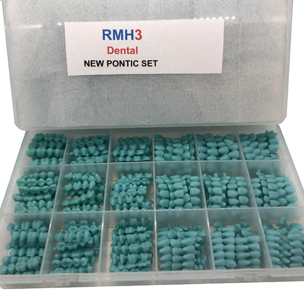 RMH3 Dental Supply Pontic Wax Set — 325 Blocks/Box