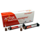 Pulpdent ACTIVA BioACTIVE - RESTORATIVE VALUE REFILL: A3 Shade 16 gm (2 X 8gm/5 mL syringe + 40 mix tips thumbnail 3