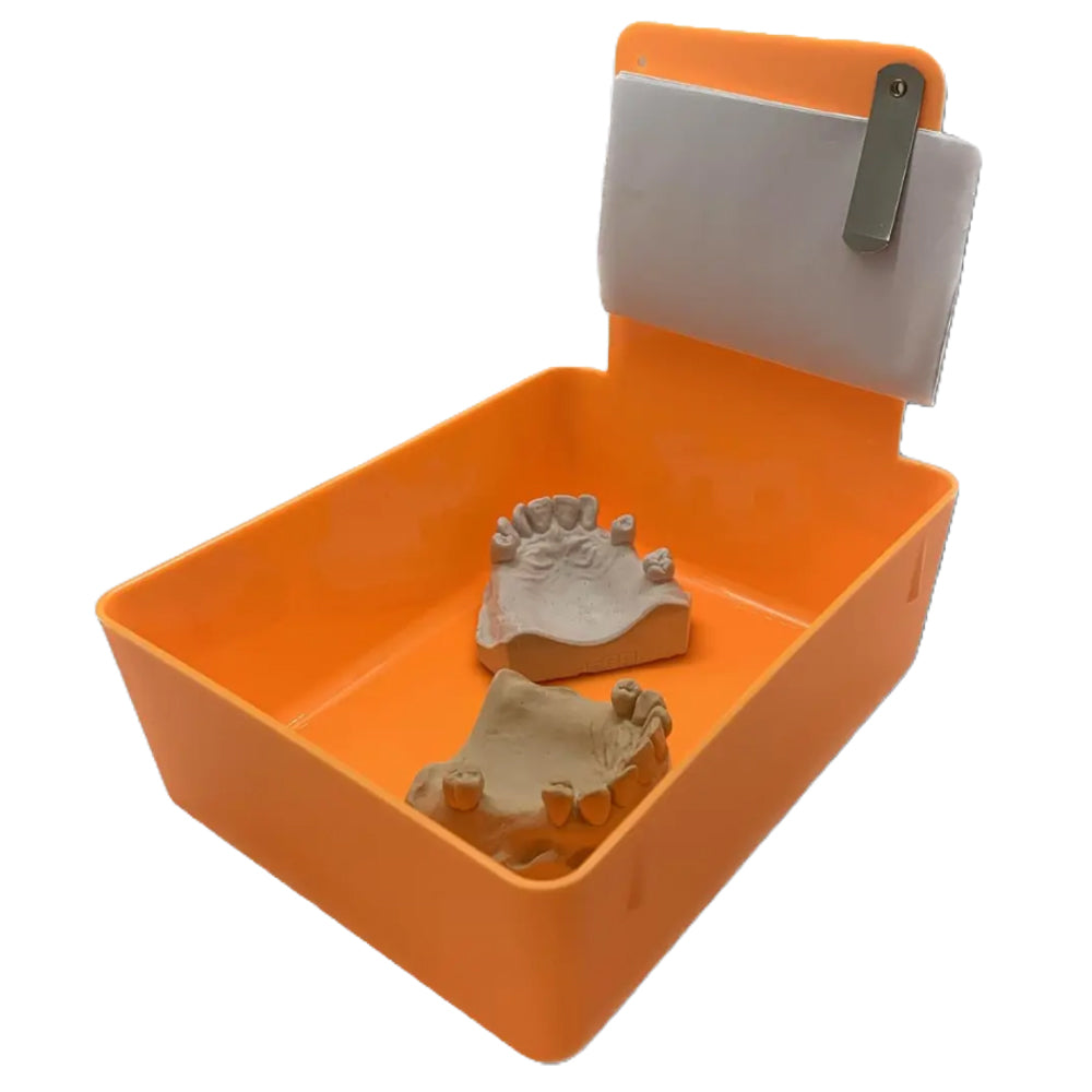 RMH3 Dental Supply Work Pans, Orange — 12/Pack