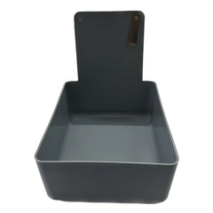 Dental Work Pans, Gray — 12/Pack