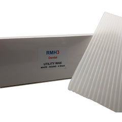 Utility Wax, White Round, 10" x 3" Sheets — 6 Sheets/Box