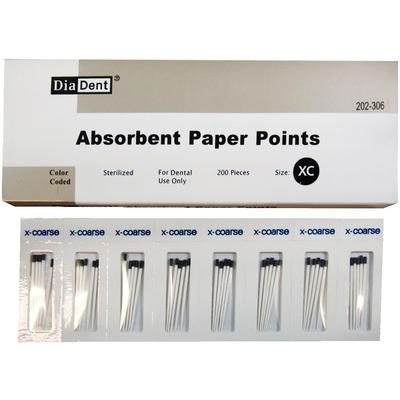 DiaDent Absorbent Paper Points, Cell Pack #XC