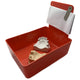 Dental Work Pans, Red — 12/Pack