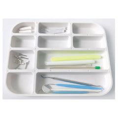 Cabinet Tray, Autoclavable, Dimension 285mm X 230mm, White